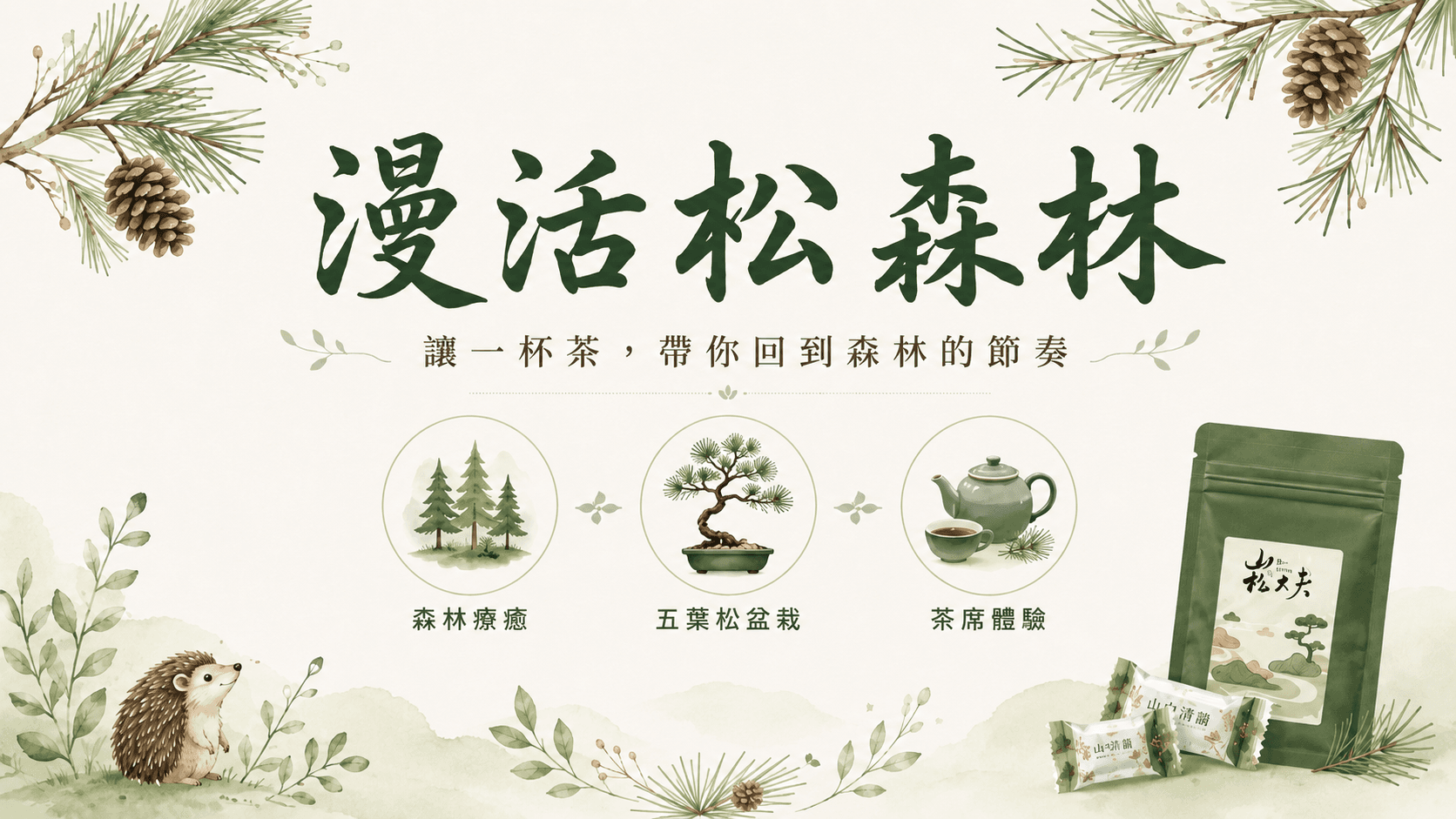 漫活松森林